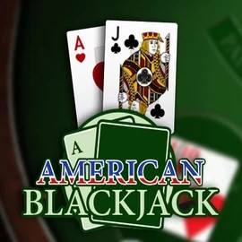 American Blackjack slot logo by Habanero at Spinstein Casino