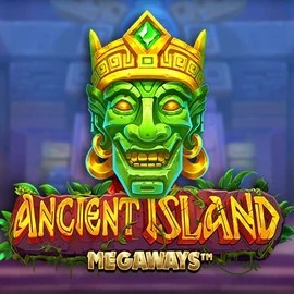 Ancient Island Megaways slot logo by Pragmatic Play at Spinstein Casino
