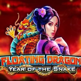 Floating Dragon Year of the Snake slot icon by Pragmatic Play, available at Spinstein Casino