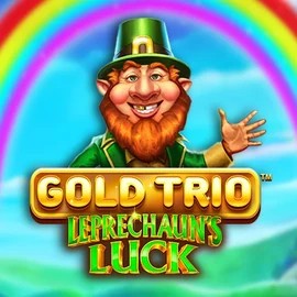 Gold Trio Leprechaun's Luck slot icon by Playtech, available at Spinstein Casino