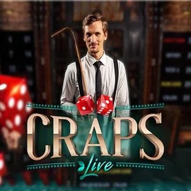 Live Craps slot visual from Evolution available on sspinstein.com